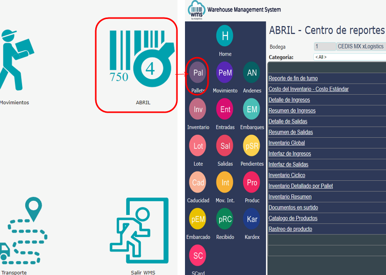 Logistica,Almacen,Sistema de inventarios,Wharehouse,barcode,scanner