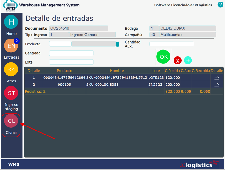 Logistica,Almacen,Sistema de inventarios,Wharehouse,barcode,scanner