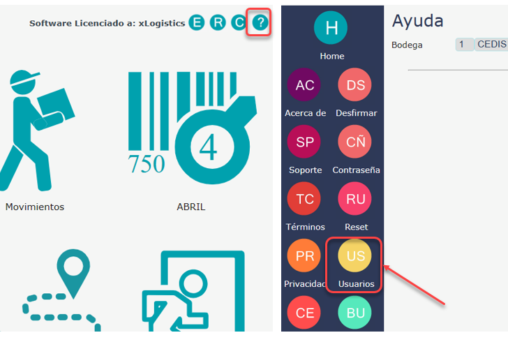 Logistica,Almacen,Sistema de inventarios,Wharehouse,barcode,scanner