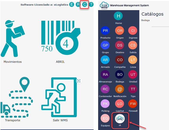 Logistica,Almacen,Sistema de inventarios,Wharehouse,barcode,scanner